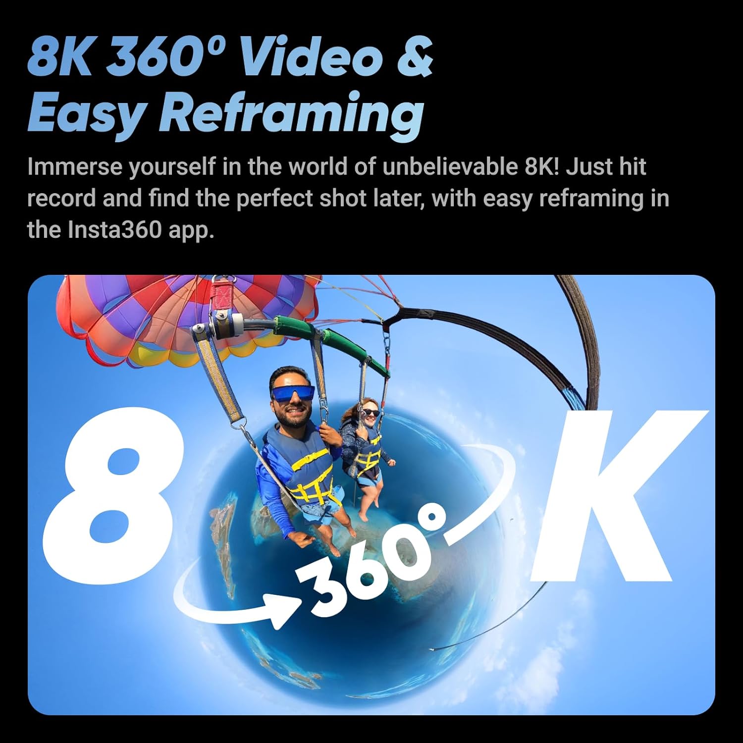  Insta360 X4 - Waterproof 8K 360 Action Camera